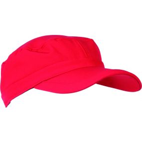 SCHWARZWOLF VALI softshellová čepice s kšiltem červená