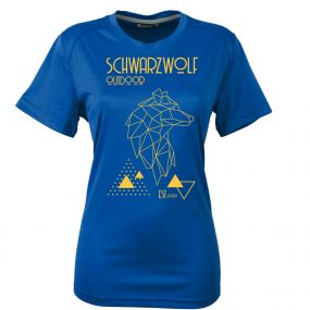 SCHWARZWOLF COOL SPORT WOMEN funkční tričko modrá